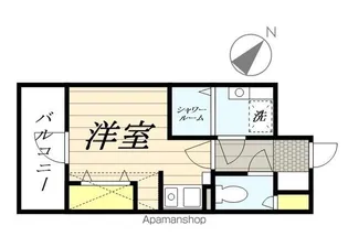MODERN PALAZZO 天神南Ⅱ【5階】の間取り