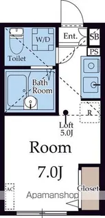 グレイス大口【2階】の間取り