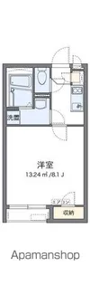 クレイノペルレシュロス Ⅸ【1階】の間取り