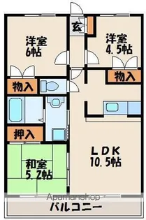 BOX K−81【2階】の間取り