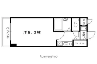 ブランベージュ桂【135号室】の間取り
