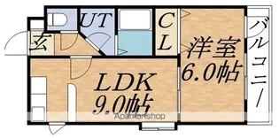 ダイコービル【6階】の間取り
