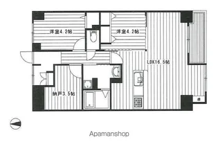 エスポワール善福寺【3階】の間取り