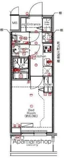 MAXIV名古屋上前津【6階】の間取り