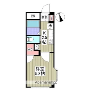 QUEEN’S COURT【2階】の間取り