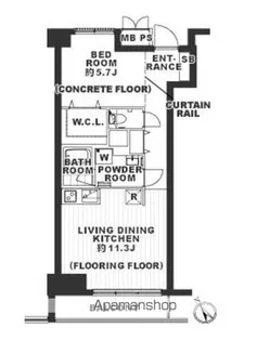 アーバンパーク溝の口【3階】の間取り