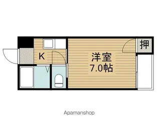 デウミⅡ【4階】の間取り