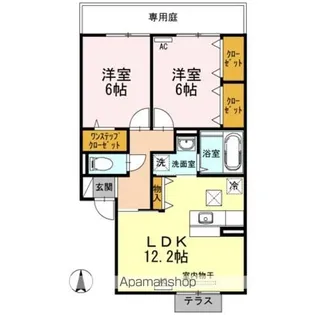 ミアータ【1階】の間取り