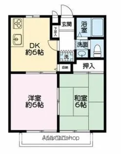 広島県尾道市門田町【アパート】の間取り