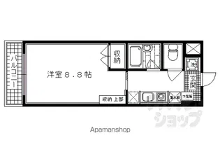 アイビーコート錦【706号室】の間取り