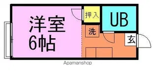 ビレッヂ近藤【1階】の間取り