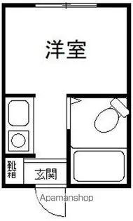 マスターズ北沢【102号室】の間取り