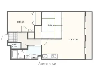 シティ・ライフ グランヴィーネ星ヶ丘 A棟【314号室号室】の間取り