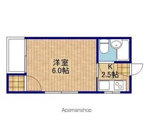 第3もんじビル【3階】の間取り