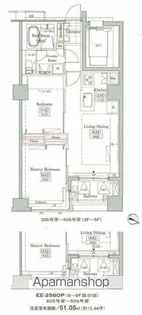 レジディアタワー上池袋(タワー棟)【2階】の間取り