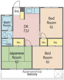 生田ビル【305号室】の間取り