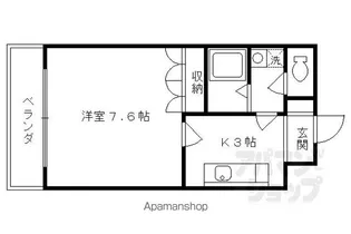 サンテミリオンモモ【205号室】の間取り
