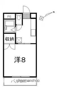 アーバーハウス吉田C棟【205号室号室】の間取り