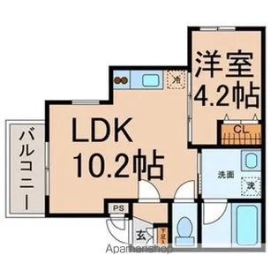 ALBIREO【2階】の間取り