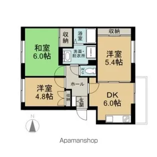 ニューエルディムマエダ【203号室】の間取り