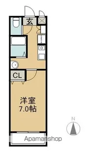 グレイス【103号室】の間取り
