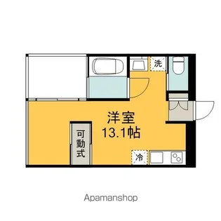 K2M【3C2号室】の間取り
