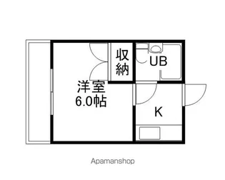 サンハイツ岡大Ⅰ【3階】の間取り