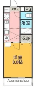 サンロイヤル18【2階】の間取り