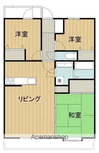 ダイアパレス青梅新町【7階】の間取り