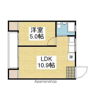アルト久万ノ台【4階】の間取り