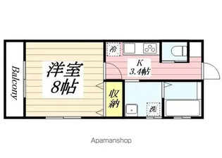 エミネンス・クー【1階】の間取り