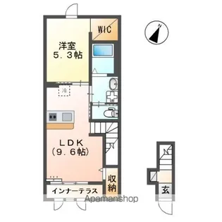 グランドノアール【2階】の間取り