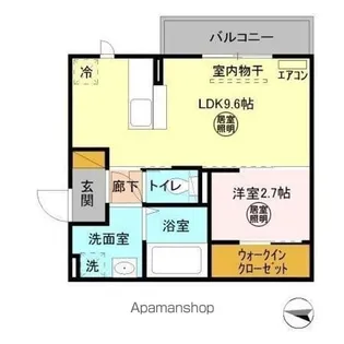 ダイシエル【2階】の間取り