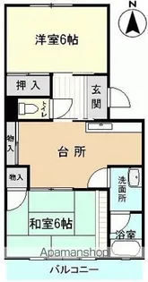 パークハイム栄【302号室】の間取り