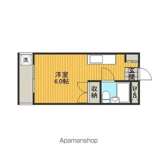 グリーンヒルズA【105号室】の間取り