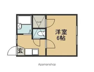 センチュリー22【212号室】の間取り