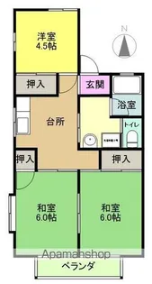 エトワールグリーン【2階】の間取り