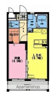 グランドメゾン【102号室】の間取り