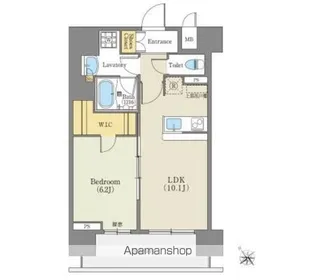 エディアン千種【10階】の間取り