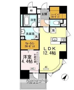 リーブル 博多駅前【3階】の間取り