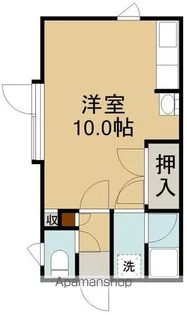 コーポすずらん【101号室】の間取り