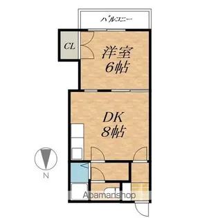 マーベリック帯広東【3階】の間取り