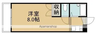 和光ビル本館【502号室】の間取り