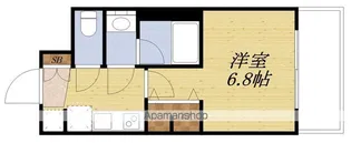 プレサンス神崎川ファインブレス【7階】の間取り