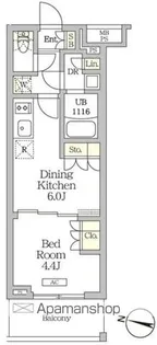 ミレーネ滝野川【2階】の間取り