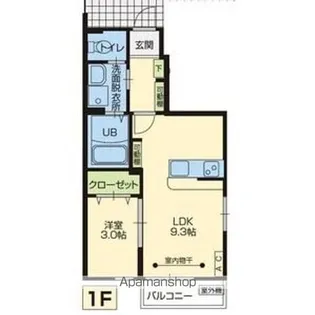 NOBLESSE(ノブレス)【1階】の間取り