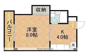 メゾンイシハラ【3階】の間取り