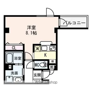 LUMBINI桜塚【2階】の間取り