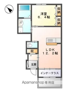 サニーコート【1階】の間取り