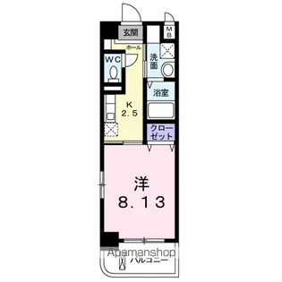 サニーソレイユ南蔵王【1階】の間取り
